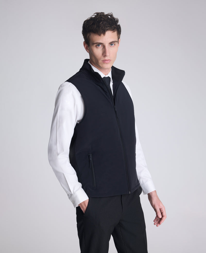Kenneth Cole - Mixed Media Vest MENS JACKET for Men