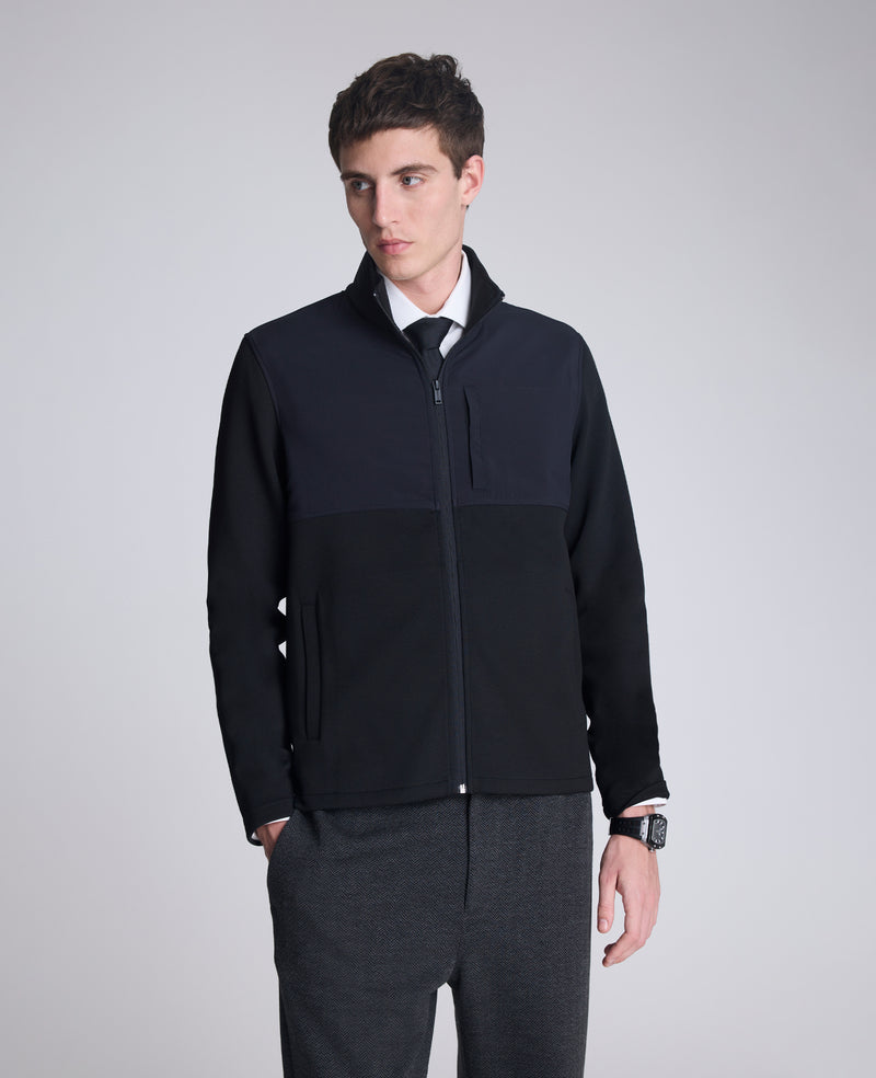 Kenneth Cole - Mock Neck Full Zip Jacket MENS JACKET for Men