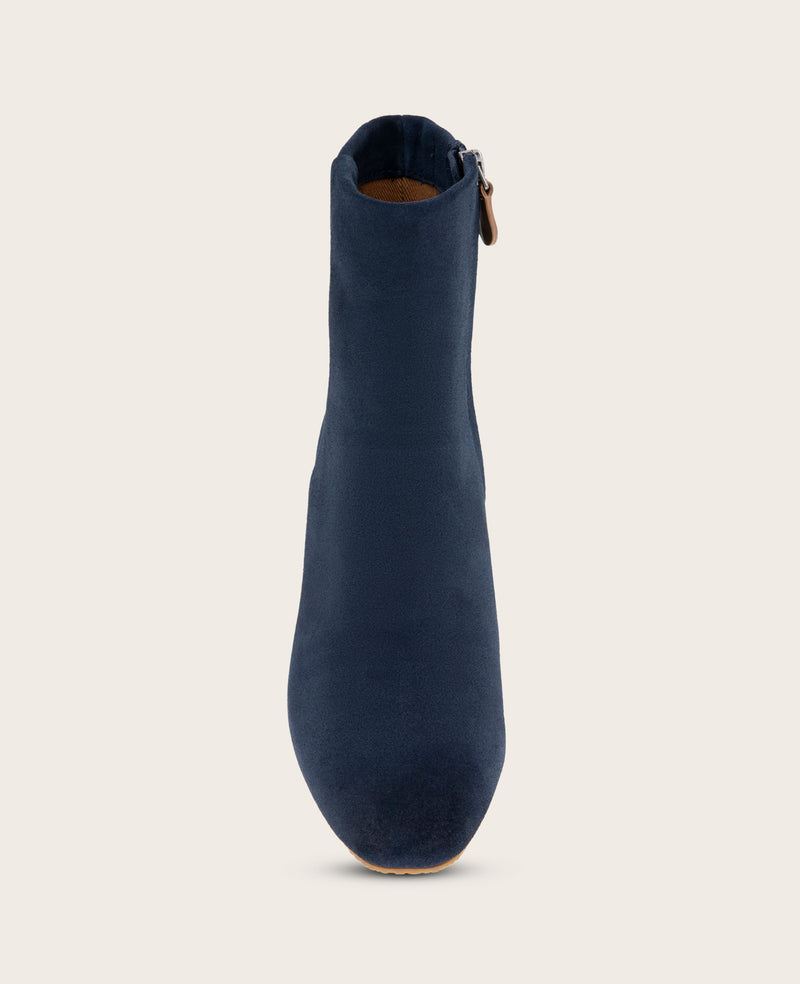 Kenneth Cole - GENTLE SOULS - Nash Suede Side Zip Wedge Bootie WOMENS BOOT for Women