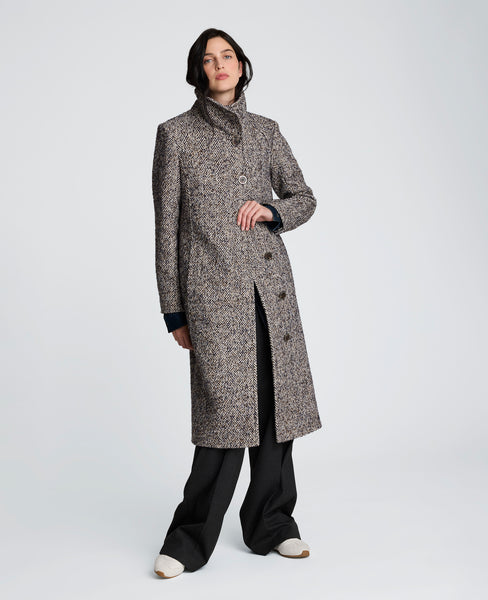 Novelty Classic Wool Walker Coat