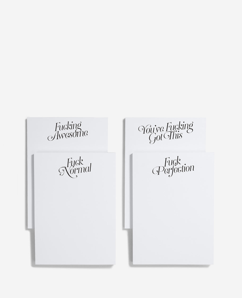 KENNETH COLE X Dear Annabelle Collab Not Safe For Work Notepads Set of 4