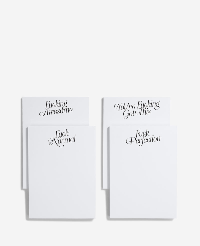 Kenneth Cole - KENNETH COLE X Dear Annabelle Collab Not Safe For Work Notepads Set of 4 luxury