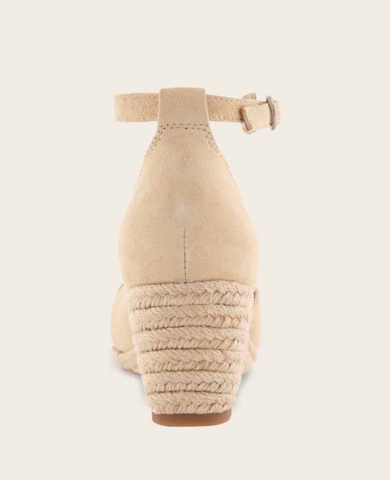 Kenneth Cole - GENTLE SOULS - Ori Suede Closed Toe Espadrille Wedge WOMENS HEELS for Women