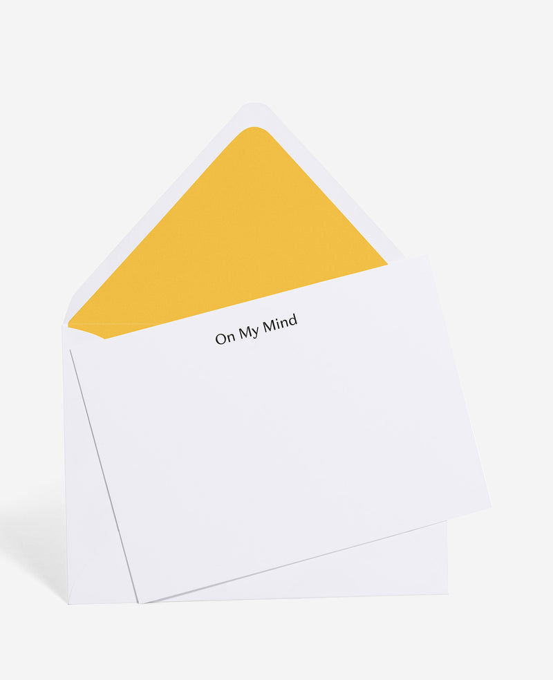 Kenneth Cole - KENNETH COLE X Dear Annabelle Collab On My Mind Notecard set of 10 luxury