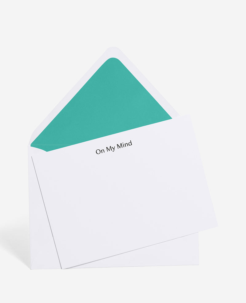 Kenneth Cole - KENNETH COLE X Dear Annabelle Collab On My Mind Notecard set of 10 luxury