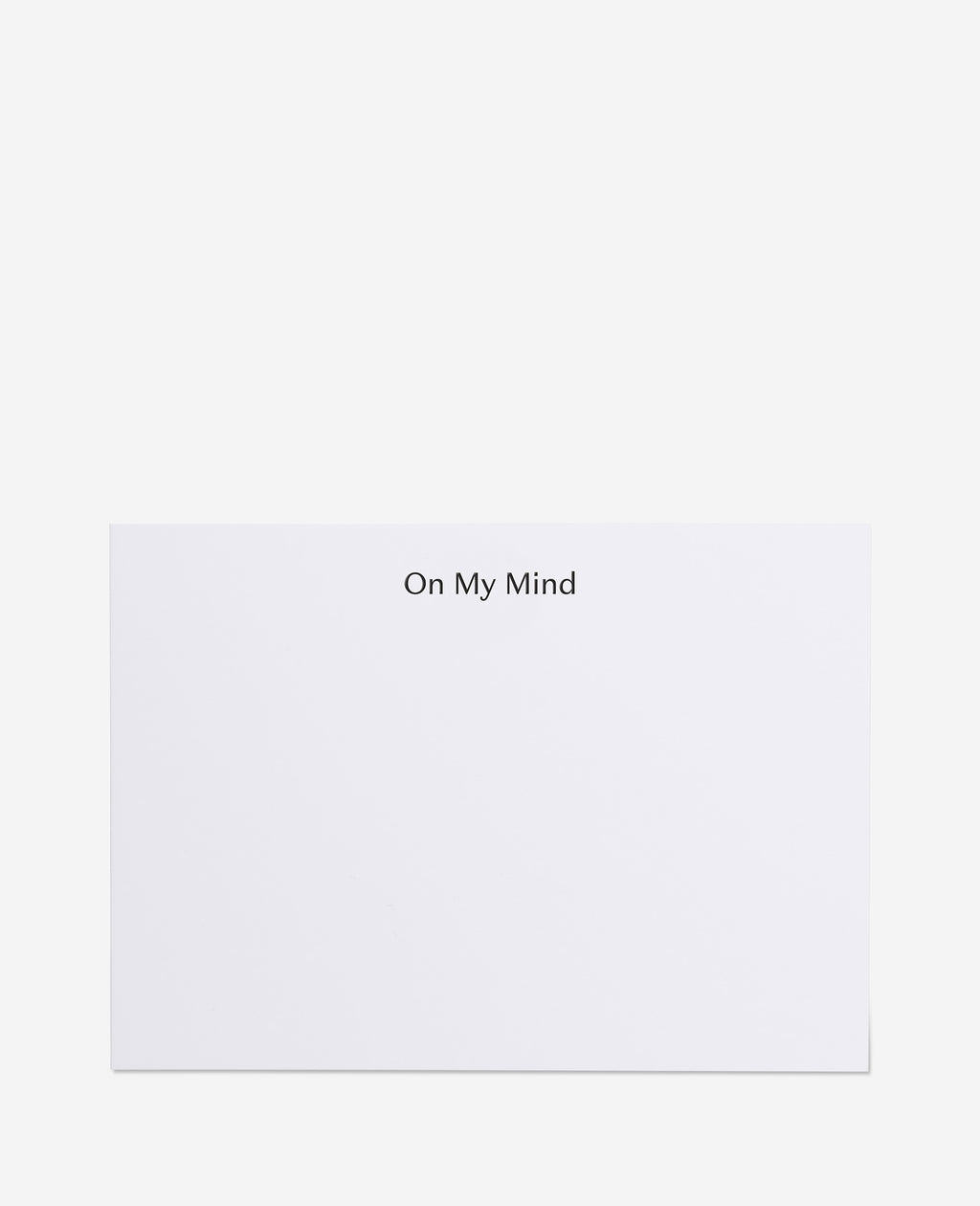 KENNETH COLE X Dear Annabelle Collab On My Mind Notecard set of 10