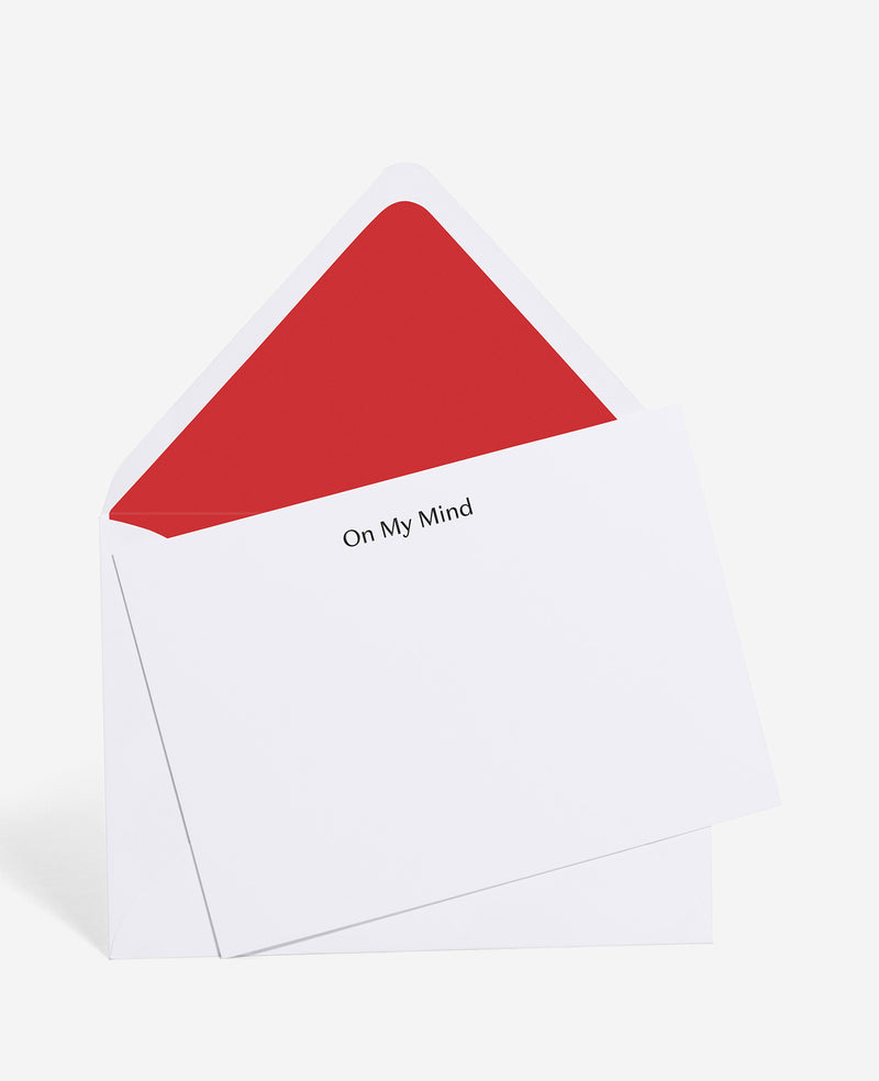 Kenneth Cole - KENNETH COLE X Dear Annabelle Collab On My Mind Notecard set of 10 luxury