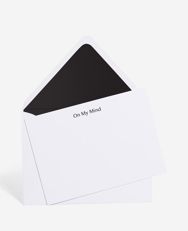 Kenneth Cole - KENNETH COLE X Dear Annabelle Collab On My Mind Notecard set of 10 luxury