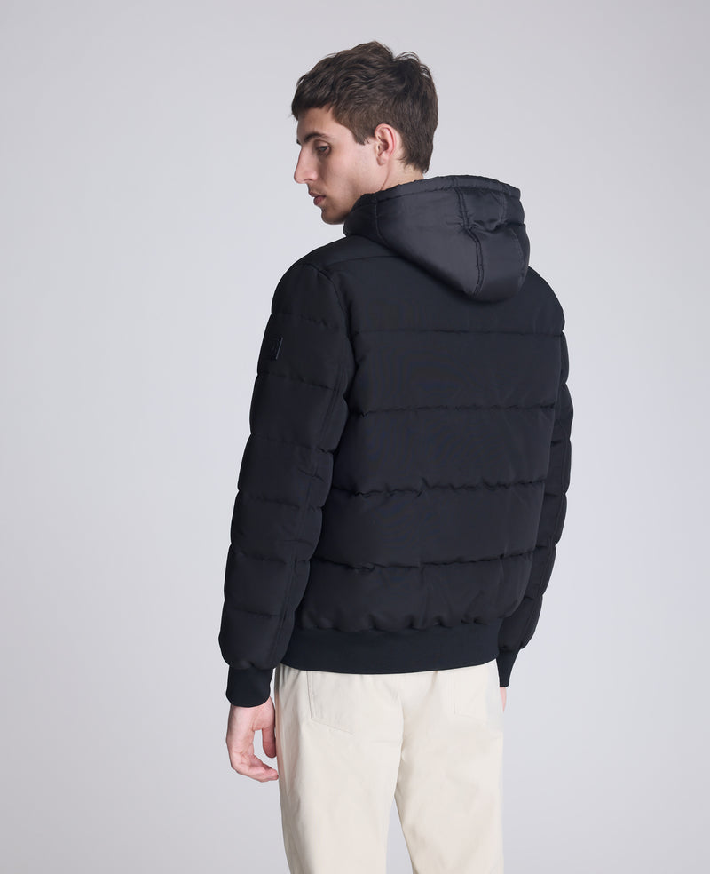 Kenneth Cole - Oxford Hood Bomber Jacket MENS OUTERWEAR for Men