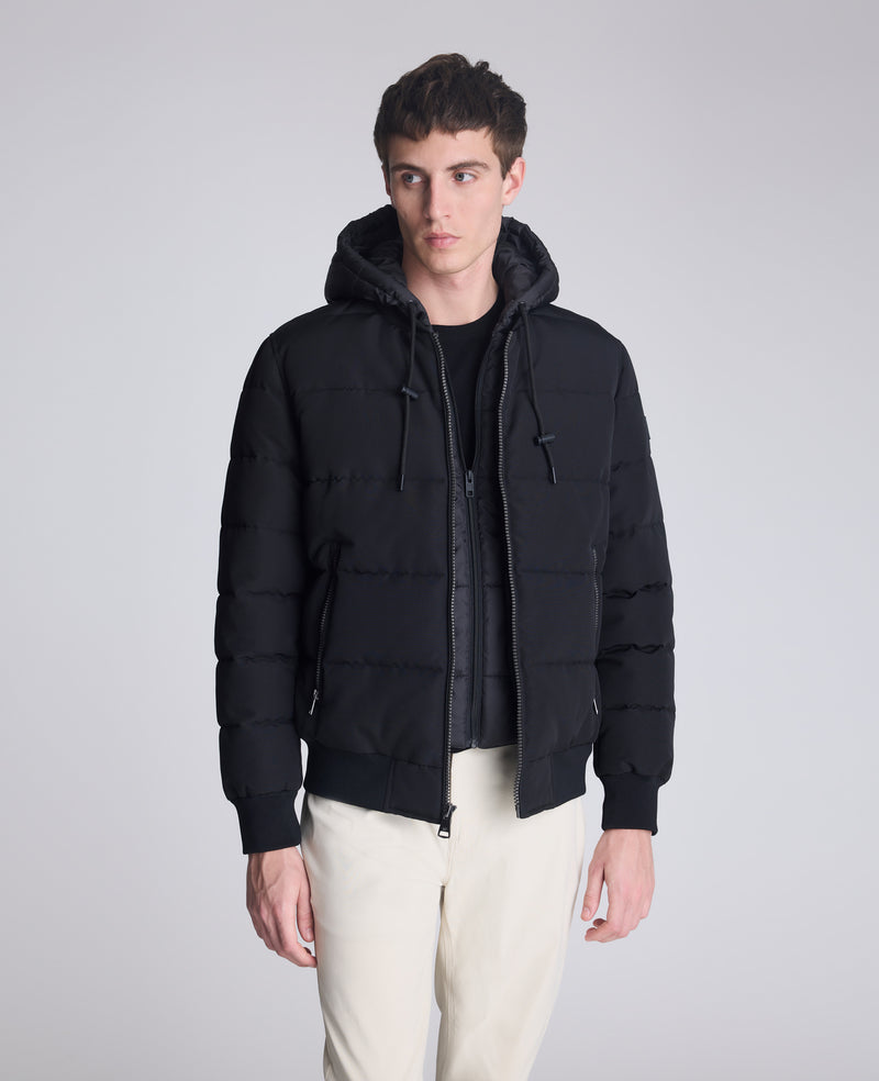 Parajumpers Gobi Gewatteerd Bomberjack Met Donsvulling En Capuchon 4890040013 489004001312001 Parajumpers Gobi Gewatteerd Bomberjack Met Donsvulling En Capuchon 4890040013 489004001312001