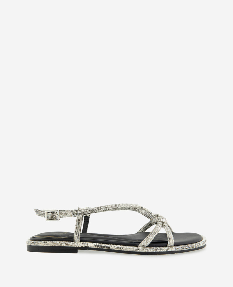 Kenneth Cole - Paria Embossed Knot Detail Sandal WOMENS SANDAL for Women