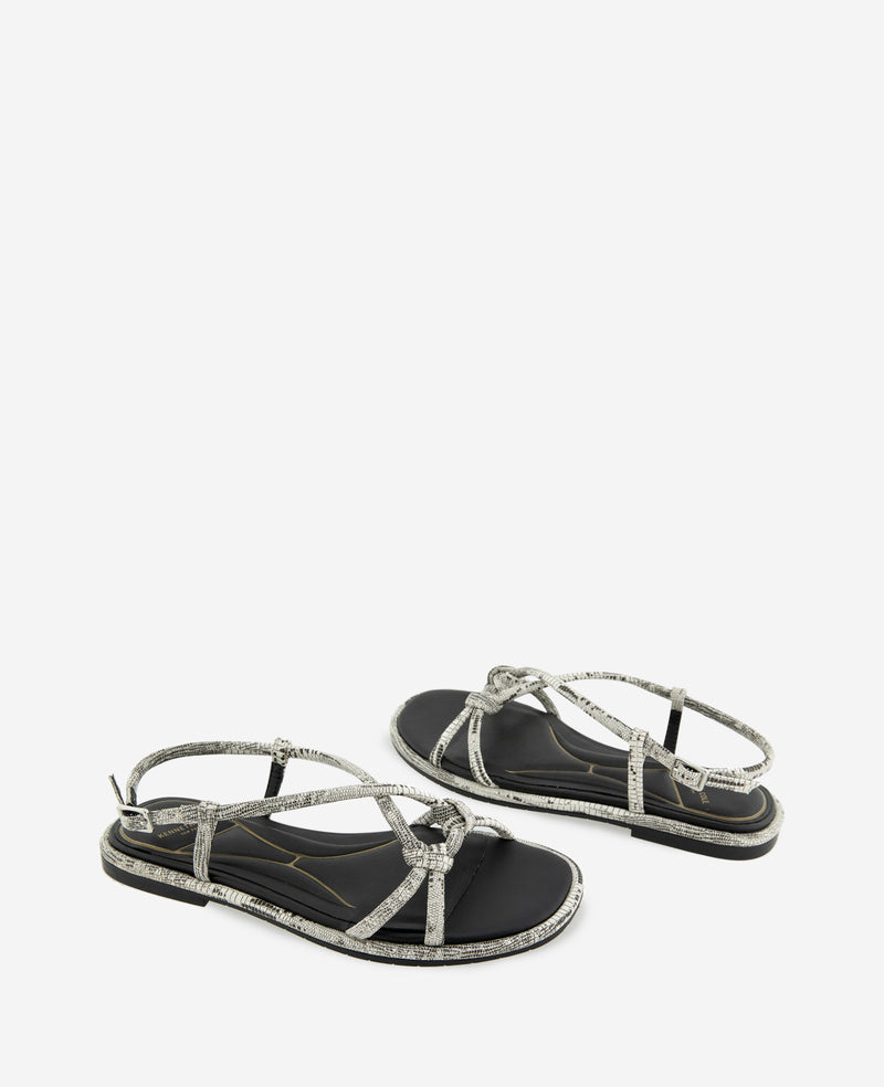 Kenneth Cole - Paria Embossed Knot Detail Sandal WOMENS SANDAL for Women
