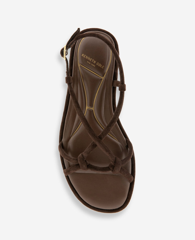 Kenneth Cole - Paria Suede Knot Detail Sandal WOMENS SANDAL for Women