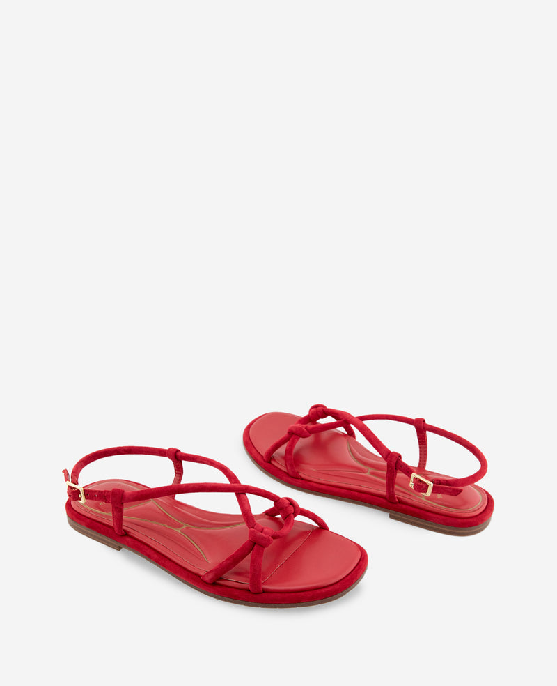 Kenneth Cole - Paria Suede Knot Detail Sandal WOMENS SANDAL for Women