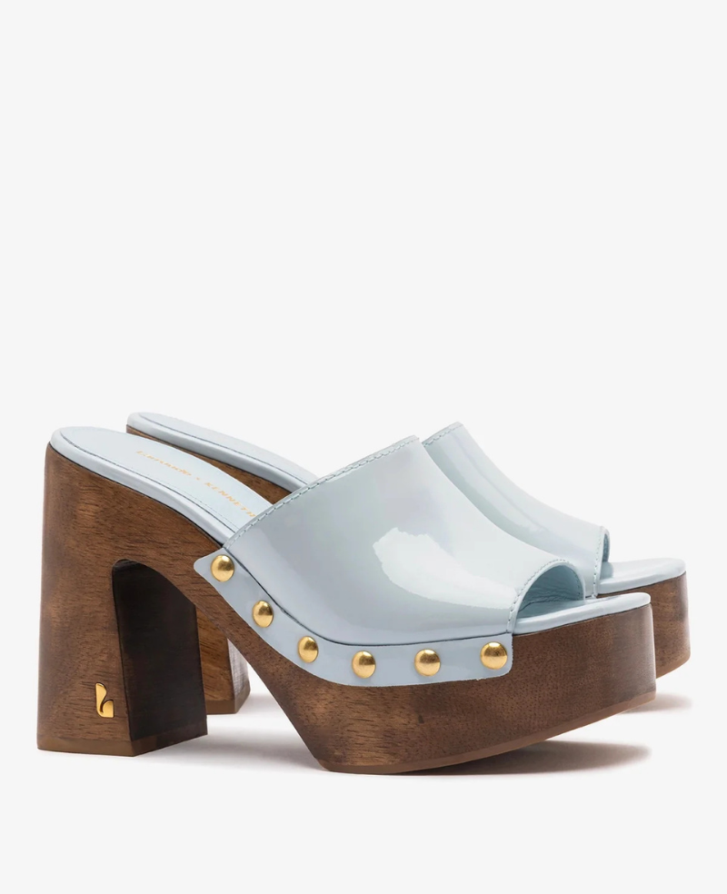 Kenneth Cole - Larroudé x Kenneth Cole: Mule Maya Patent Leather Mule