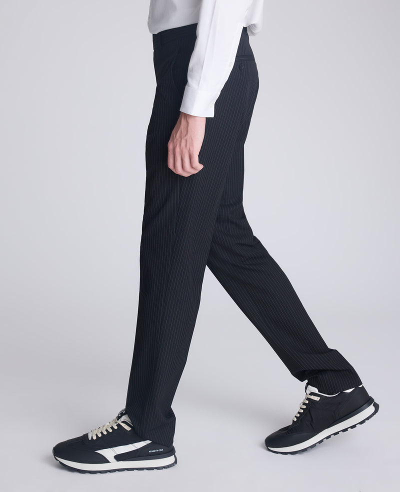 Kenneth Cole - Ready Flex Slim Fit Pinstripe Nested Suit MENS NESTED SUIT for Men