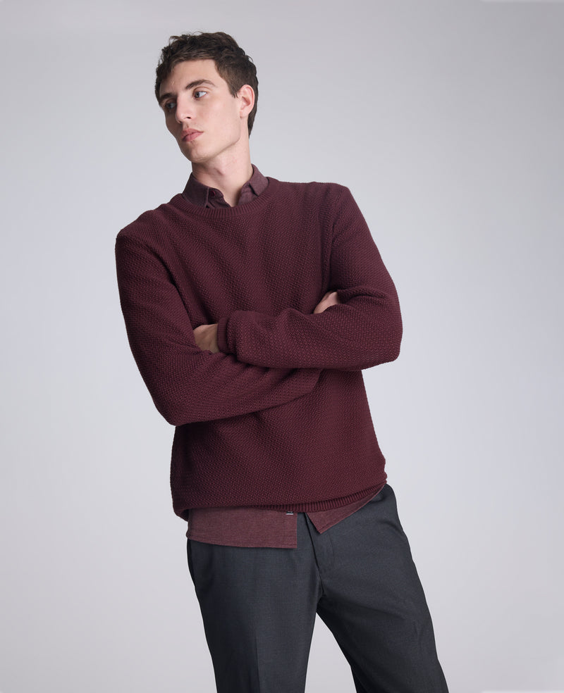 Kenneth Cole - Popcorn Crew Sweater MENS SWEATER for Men