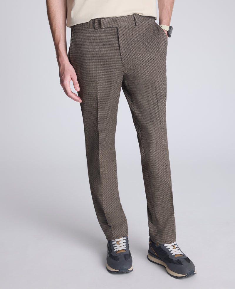 Kenneth Cole - Ready Flex Slim Fit Puppy Tooth Nested Suit MENS NESTED SUIT for Men