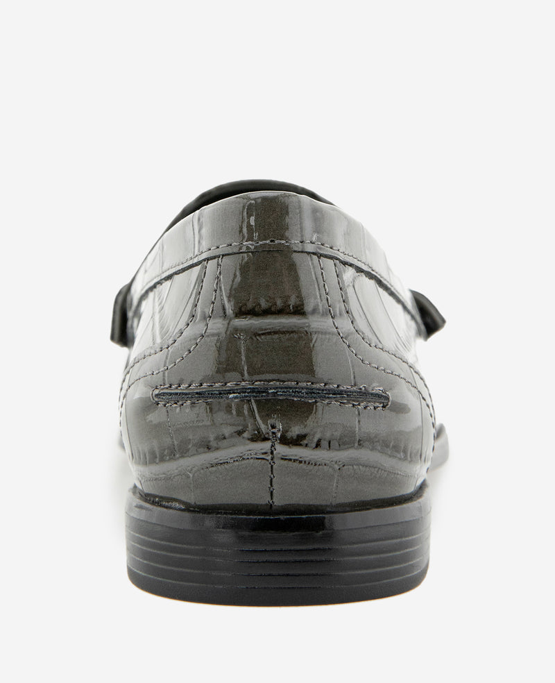 Kenneth Cole - Zoila Patent Croco Loafer WOMENS FLAT for Women