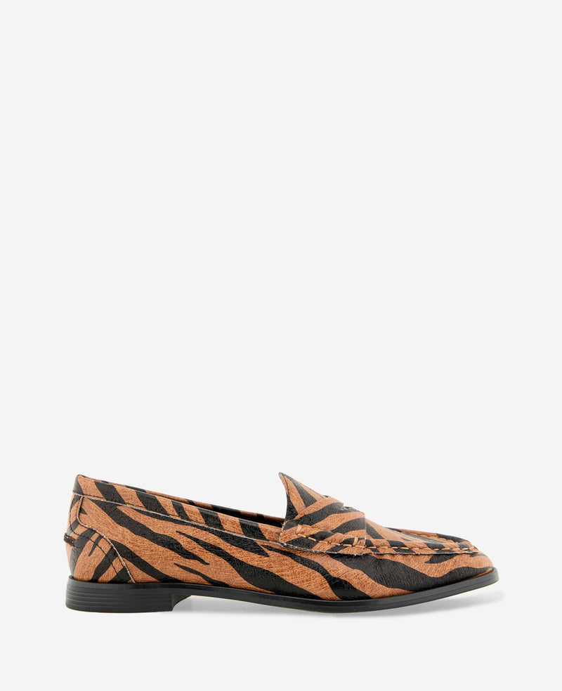 Kenneth Cole - Zoila Zebra Loafer WOMENS FLAT for Women