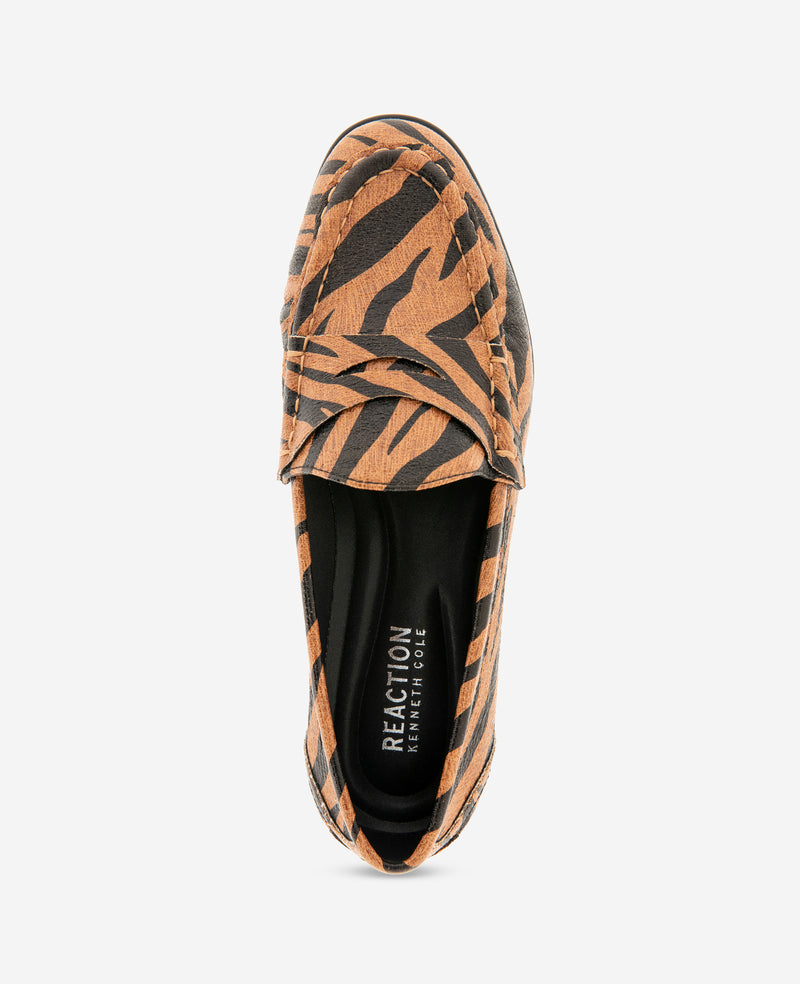 Kenneth Cole - Zoila Zebra Loafer WOMENS FLAT for Women