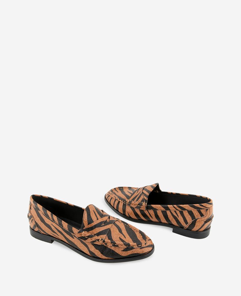 Kenneth Cole - Zoila Zebra Loafer WOMENS FLAT for Women