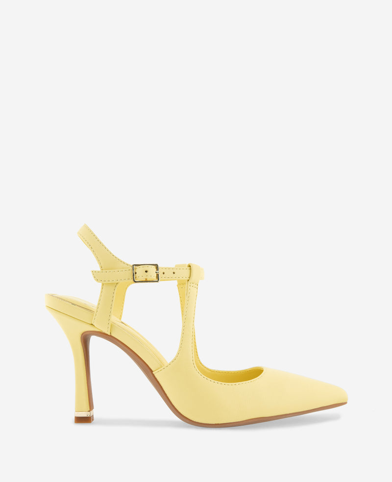 Kenneth Cole - Romi Leather Ankle Slingback Heel WOMENS HEELS for Women
