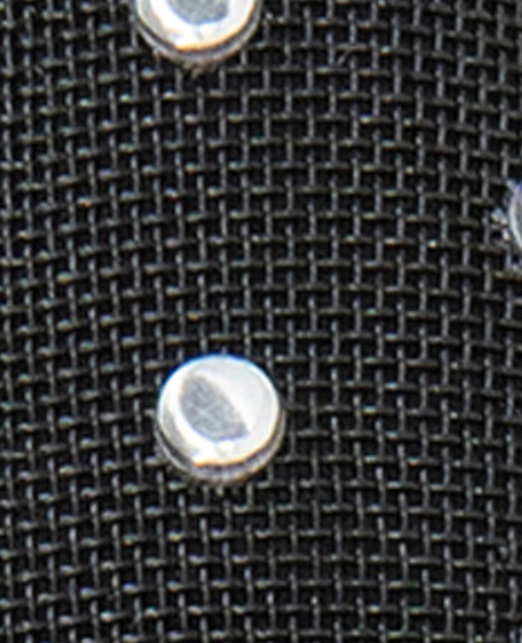 Romi Mesh Micro Stud Ankle Slingback Heel