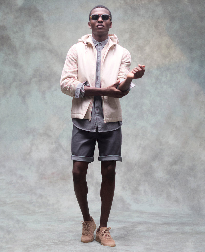 Kenneth Cole - Washed Denim Short MENS SHORTS for Men