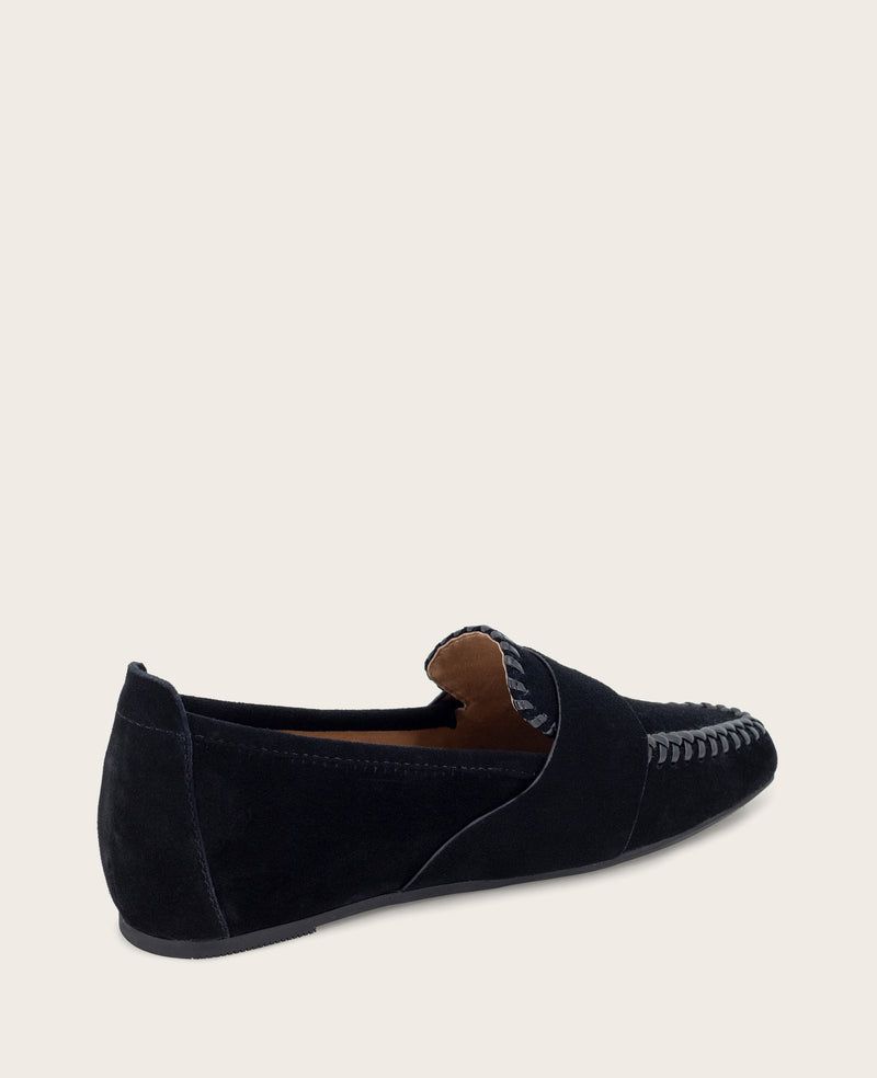 Gentle Souls Sandra Suede Loafers, Womens, 9.5, Black Gentle Souls Sandra Suede Loafers, Womens, 9.5, Black