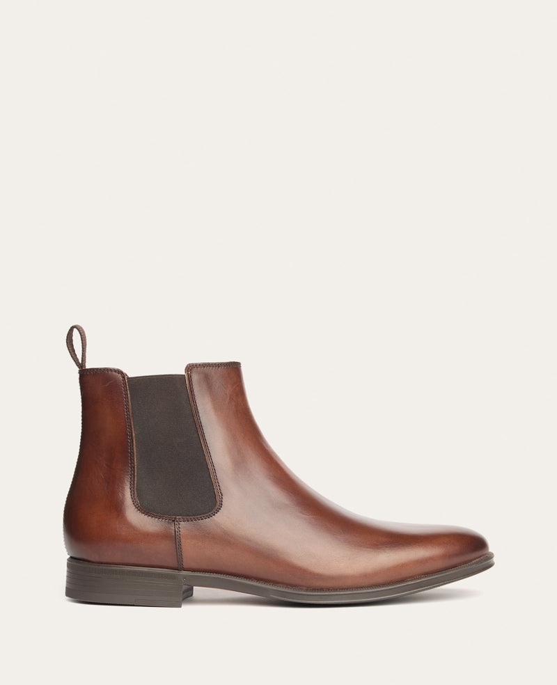 Kenneth Cole - GENTLE SOULS - Santo Leather Chelsea Boot MENS BOOT for Men
