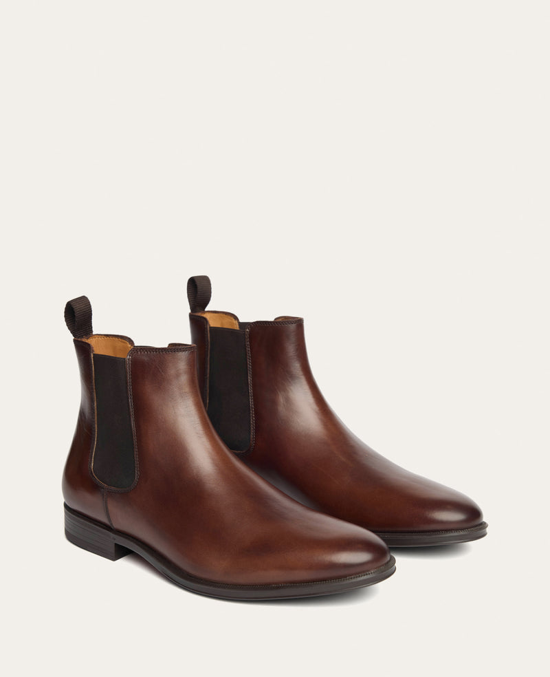 Kenneth Cole - GENTLE SOULS - Santo Leather Chelsea Boot MENS BOOT for Men