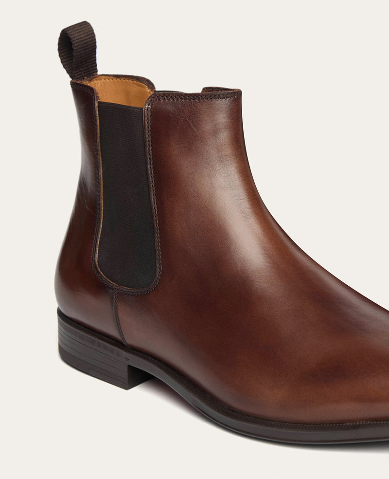 Kenneth Cole - GENTLE SOULS - Santo Leather Chelsea Boot MENS BOOT for Men