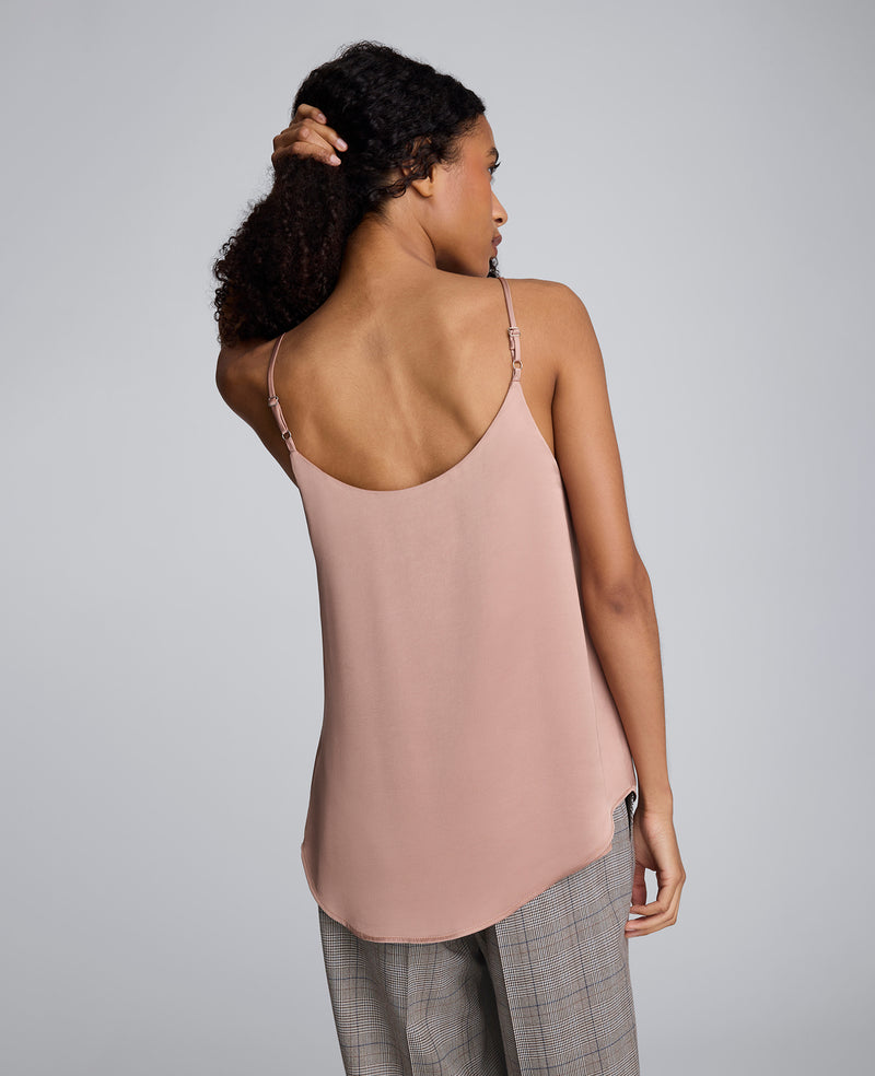 Kenneth Cole - Scoop Neck Satin Cami WOMENS SHIRTS for Women