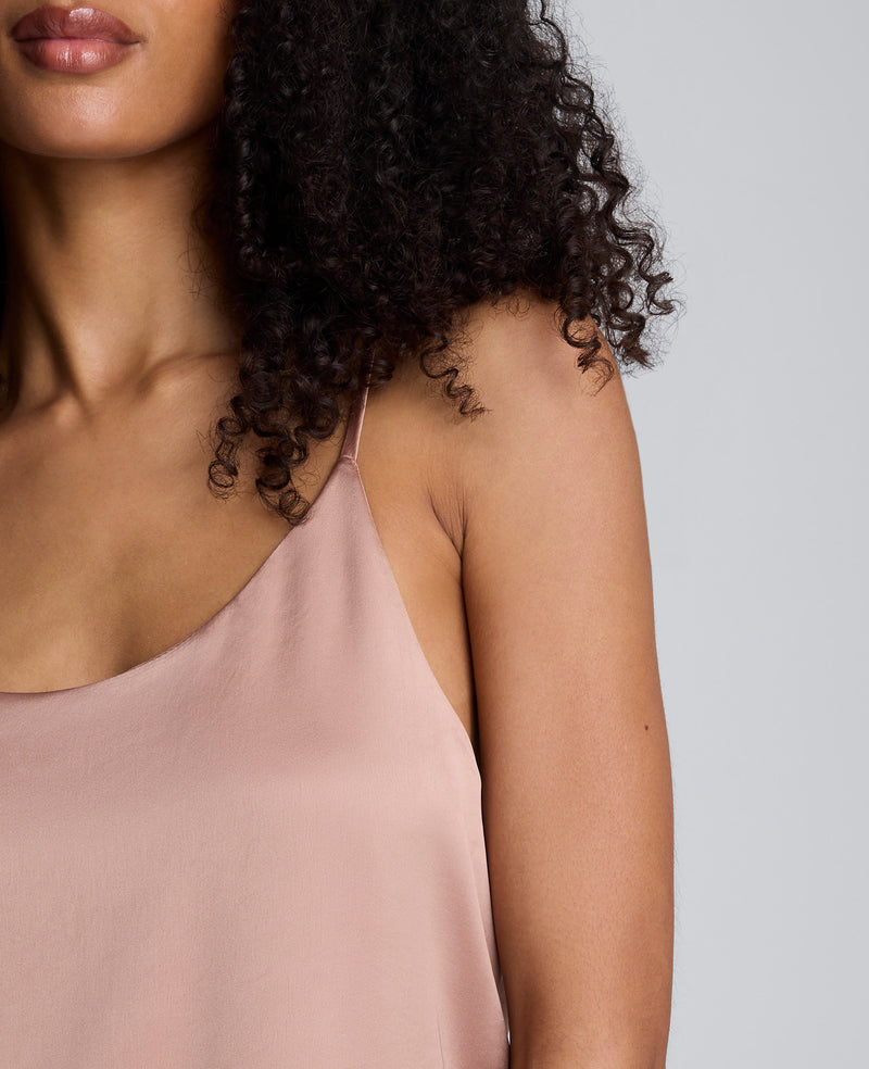 Kenneth Cole - Scoop Neck Satin Cami WOMENS SHIRTS for Women