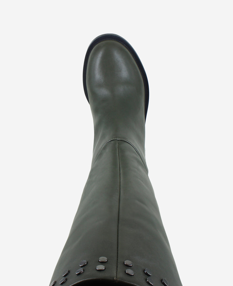 Kenneth Cole - Scorpio Leather Stud Boot WOMENS BOOT for Women