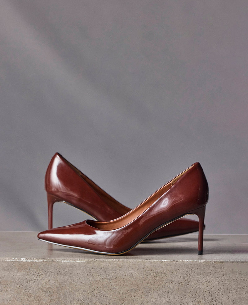 Kenneth Cole - Perfect Embossed Patent Heel WOMENS HEELS for Women