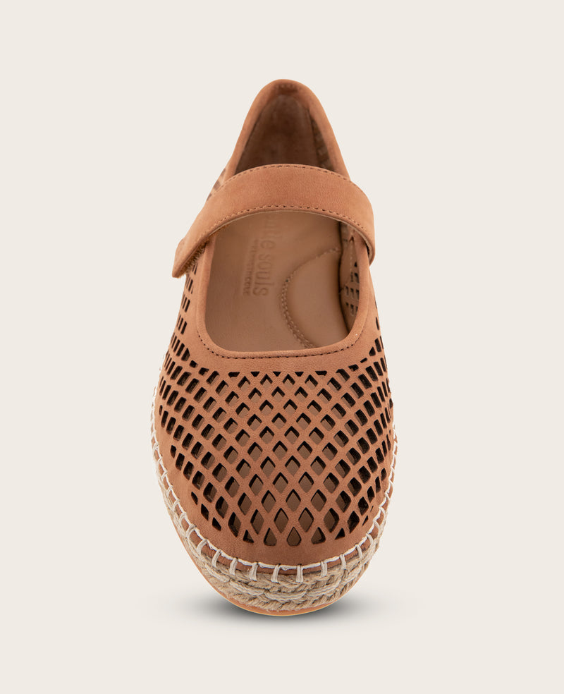 Kenneth Cole - GENTLE SOULS - Sienna Fish Net Mary Jane Espadrille WOMENS FLAT for Women