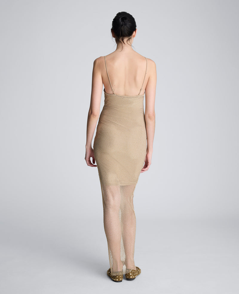 Kenneth Cole - Metallic Slip Maxi Dress WOMENS DRESS for Women