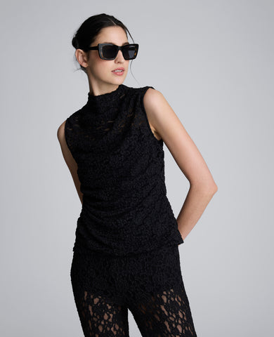 トップス [MSCHF]LACE STRAP SLEEVELESS Black S DIVAMORE Lace Tank Tops for Women, Plus Size Camisole, Lace Strap