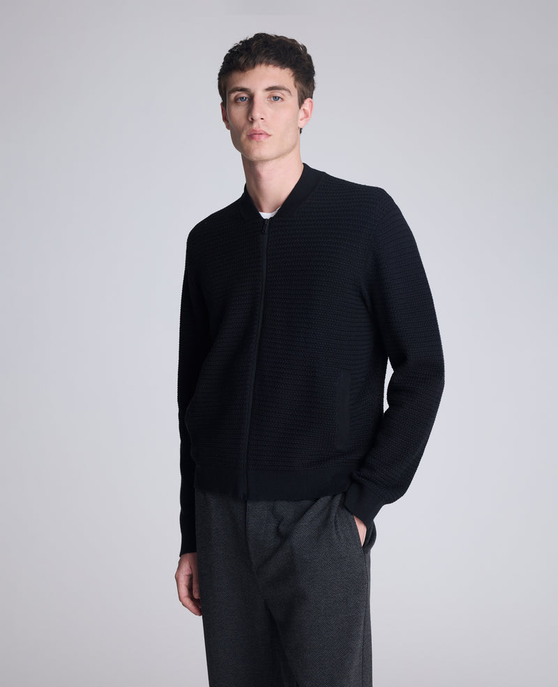 Kenneth Cole - Sweater Bomber Jacket MENS JACKET for Men