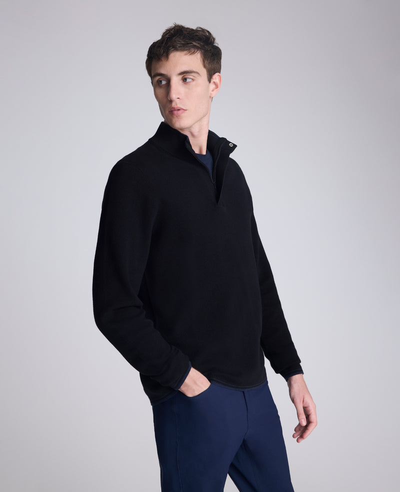 Kenneth Cole - Quarterzip Pullover Sweater MENS SWEATER for Men