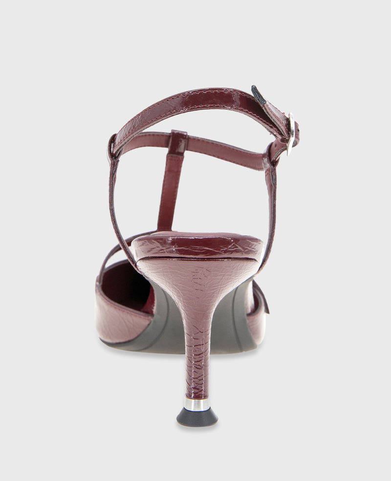 Kenneth Cole - Urka Crinkle Patent Slingback Heel WOMENS HEELS for Women