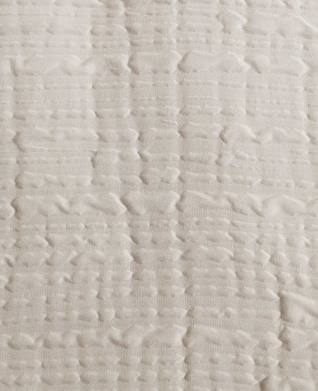 Serenity Wavy Lines Beige Comforter Set