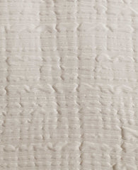 Serenity Wavy Lines Beige Comforter Set
