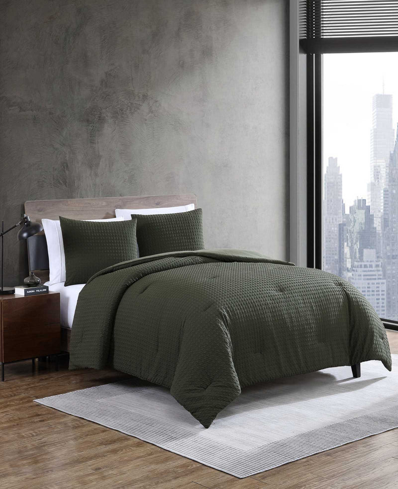 Kenneth Cole - Houndstooth Comforter Set Bedding