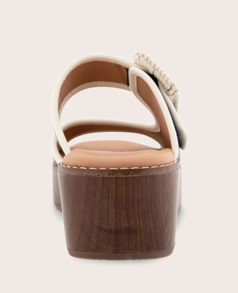 Kenneth Cole - GENTLE SOULS - Vadylin Leather Buckle Platform Sandal WOMENS SANDAL for Women