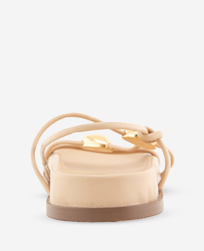 Kenneth Cole - Vera Strappy Leather Embellished Sandal WOMENS SANDAL for Women