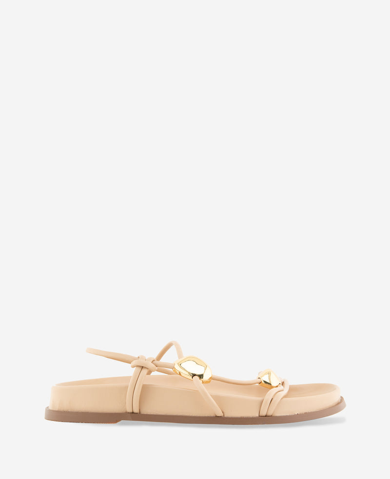 Kenneth Cole - Vera Strappy Leather Embellished Sandal WOMENS SANDAL for Women