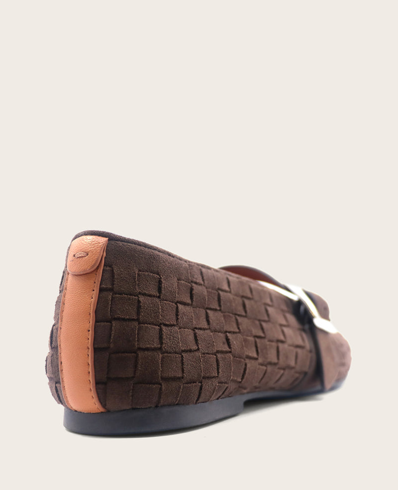 Kenneth Cole - GENTLE SOULS - Winifred Suede Woven Mary Jane Flat WOMENS FLAT for Women